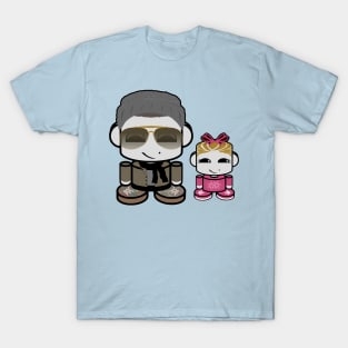 Mr. Boutit & Lil O'BOT Toy Robot T-Shirt